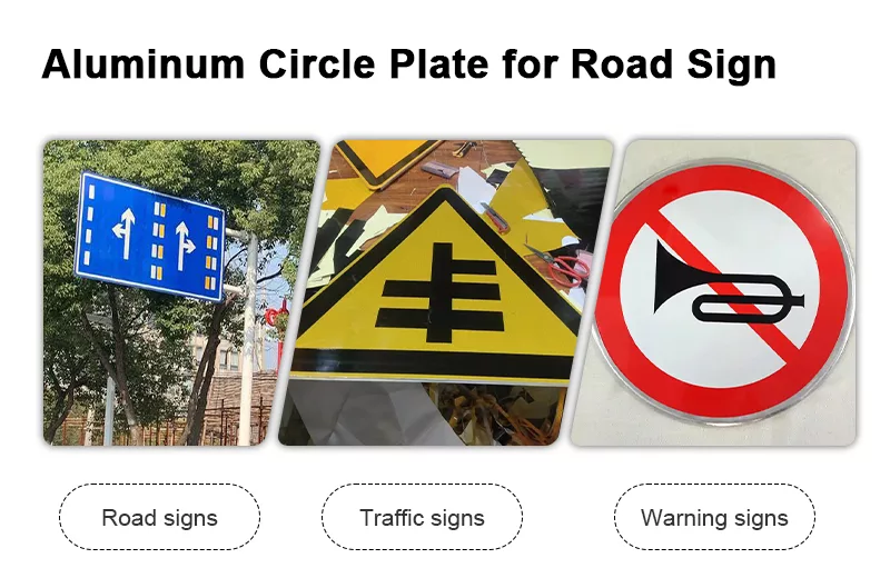 Aluminum Circle Plate for Road Sign