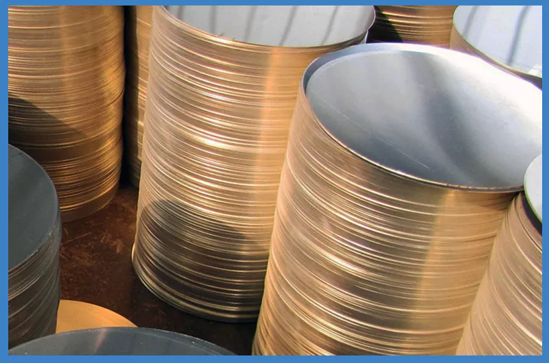 深絞りアルミ円板