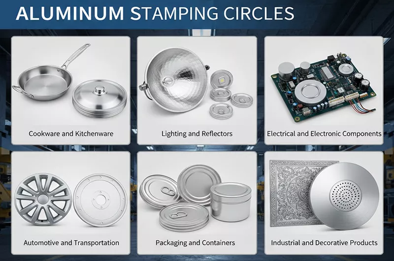 Aluminum Stamping Circle Applications