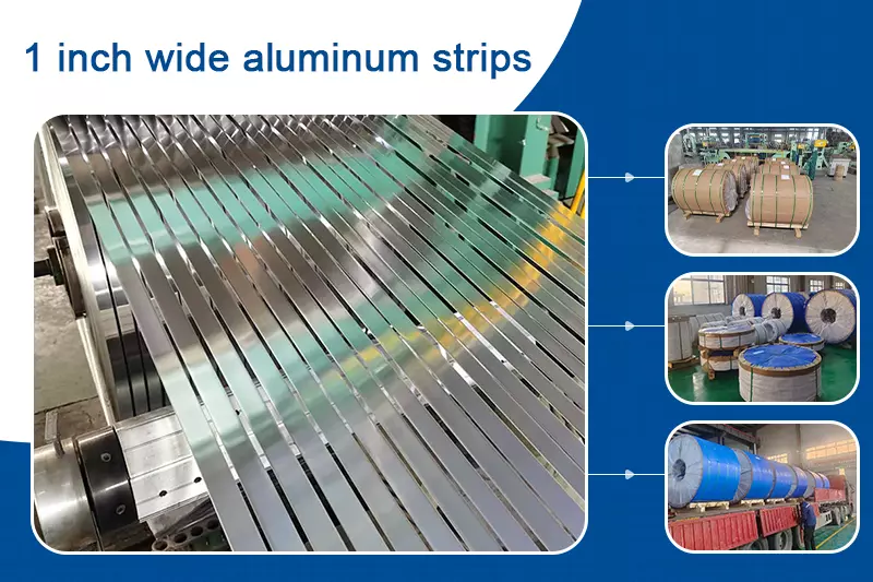 1 Inch Wide Aluminum Strips