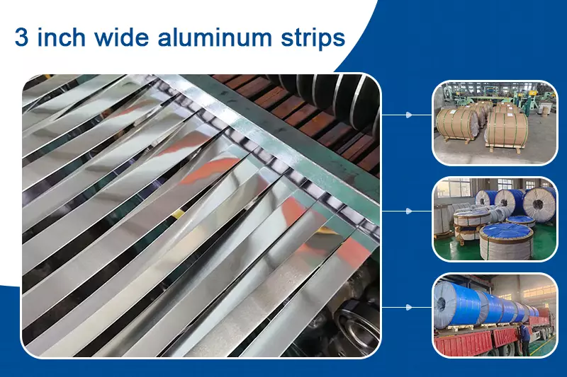 3 Inch Wide Aluminum Strips