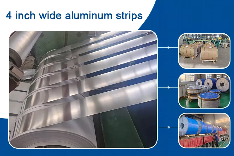 4 Inch Wide Aluminum Strips