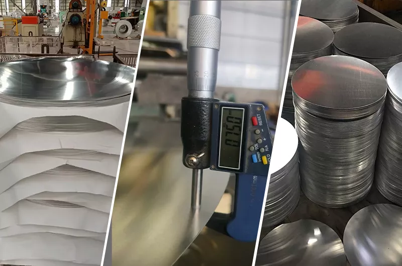 Mirror Aluminum Circle Disc