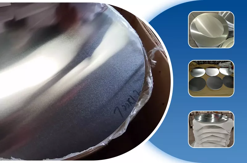 Mirror Aluminum Circle Disc