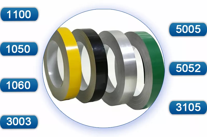 Color Coated Aluminum Strip Alloy Materials