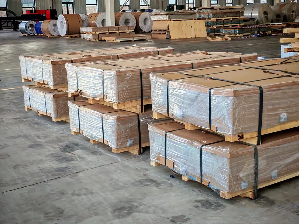 Packaging of 1050 Aluminum Sheet & Plate