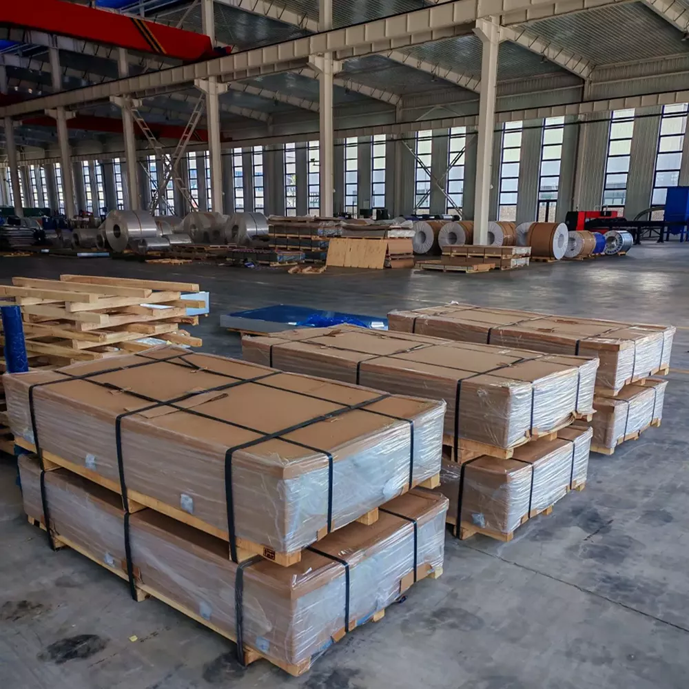 Embalagem de 1050 placas de alumínio H14