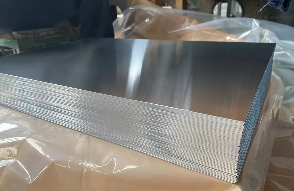 Chapa de aluminio 1060