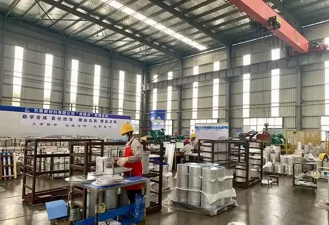 Haomei Aluminum precision aluminum disc punching production line