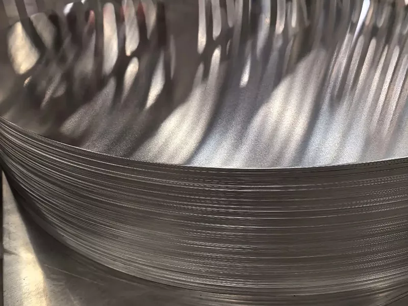 Stacked 24 Inch Aluminum Circles