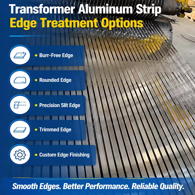 Transformer Aluminum Strip Edge Treatment Options