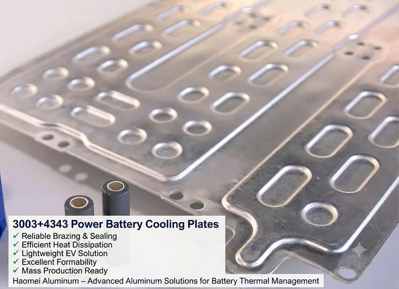 Ventajas de las placas de refrigeración de baterías Power 3003+4343