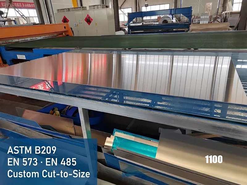 AA1100 aluminum sheets for industrial supply