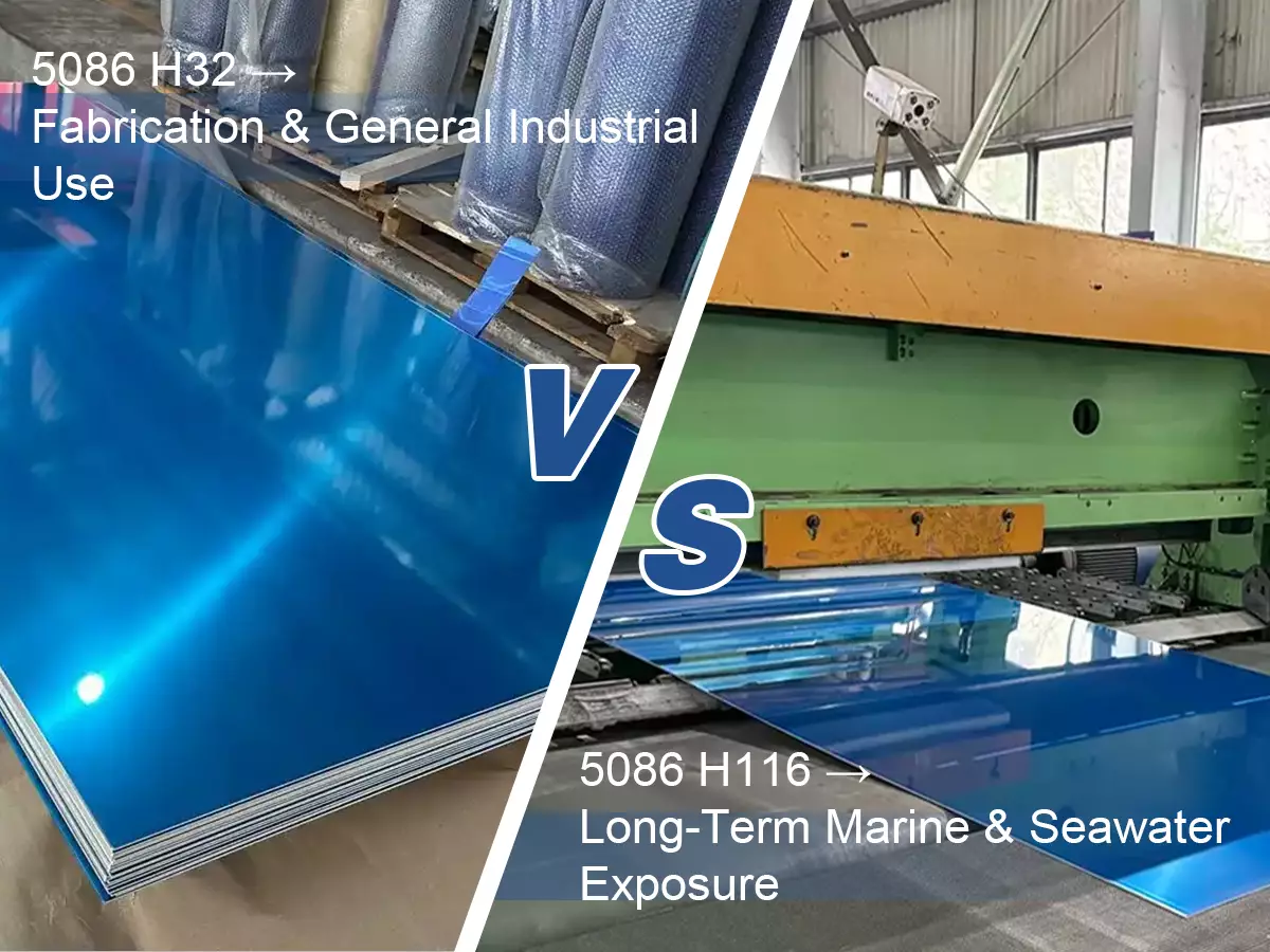 5086 H32 vs H116