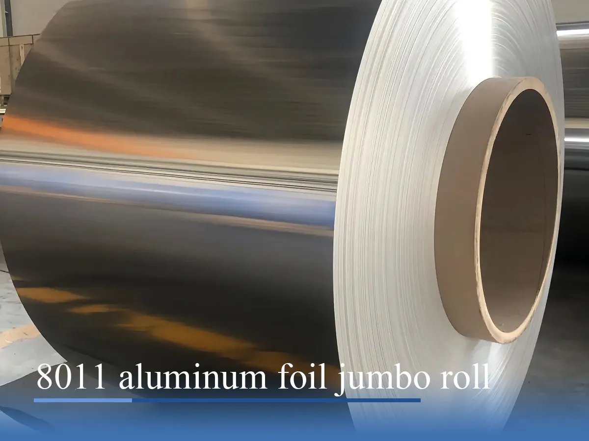 8011 aluminum foil jumbo roll supplied by Haomei Aluminum