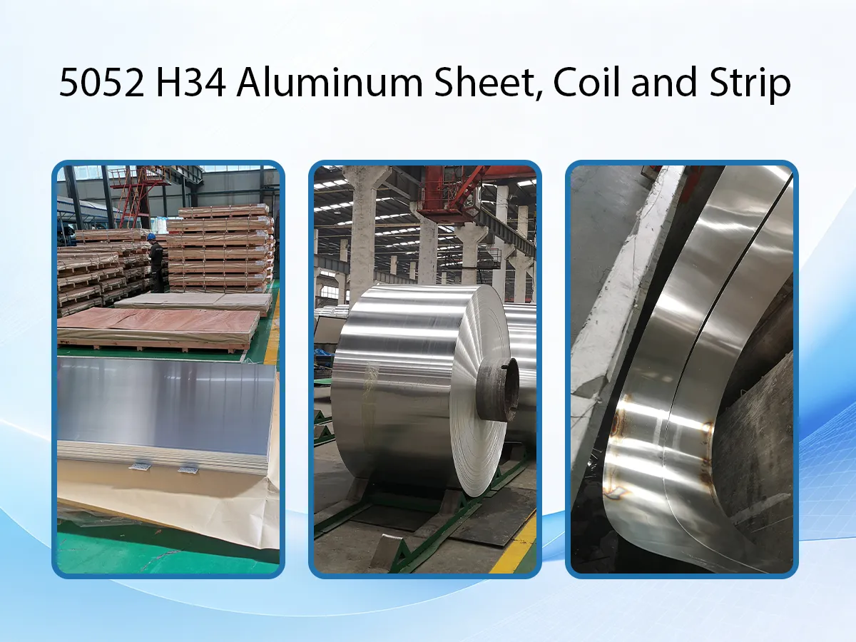 5052 H34 Aluminum Sheet, Coil and Strip