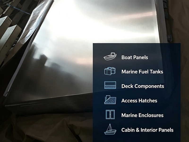 5052 aluminum plate for boat building