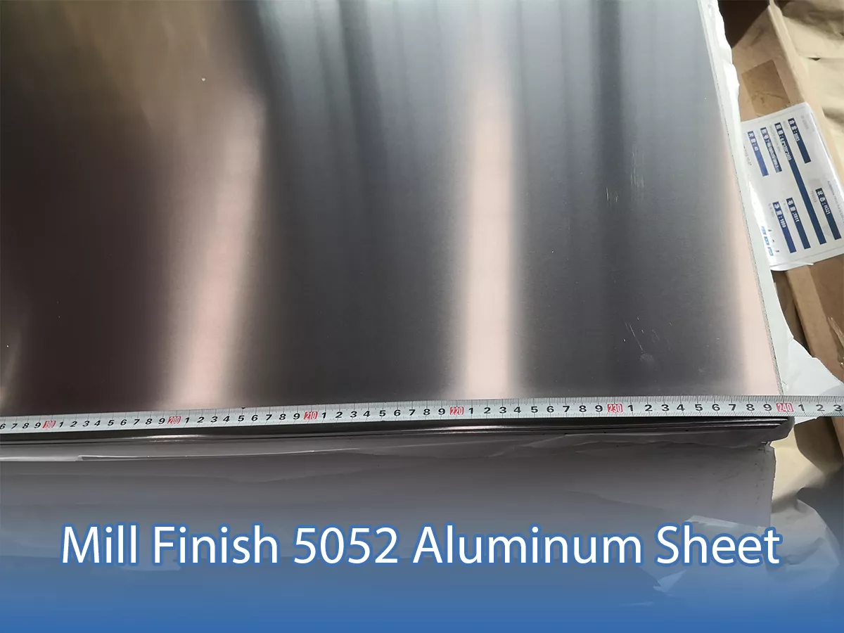 5052 H32 aluminum sheet in mill finish