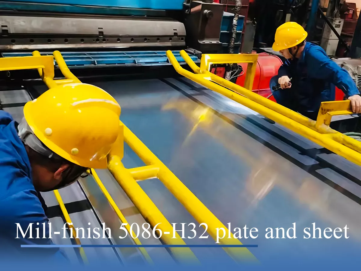 5086 H32 aluminum plate and sheet with mill finish for structural and fabrication applications