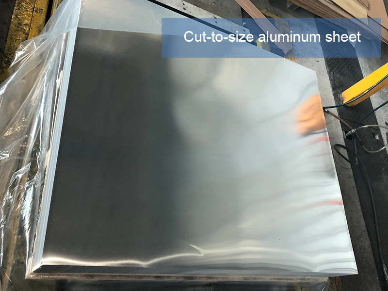 5154 aluminum sheet cut to customer specified dimensions