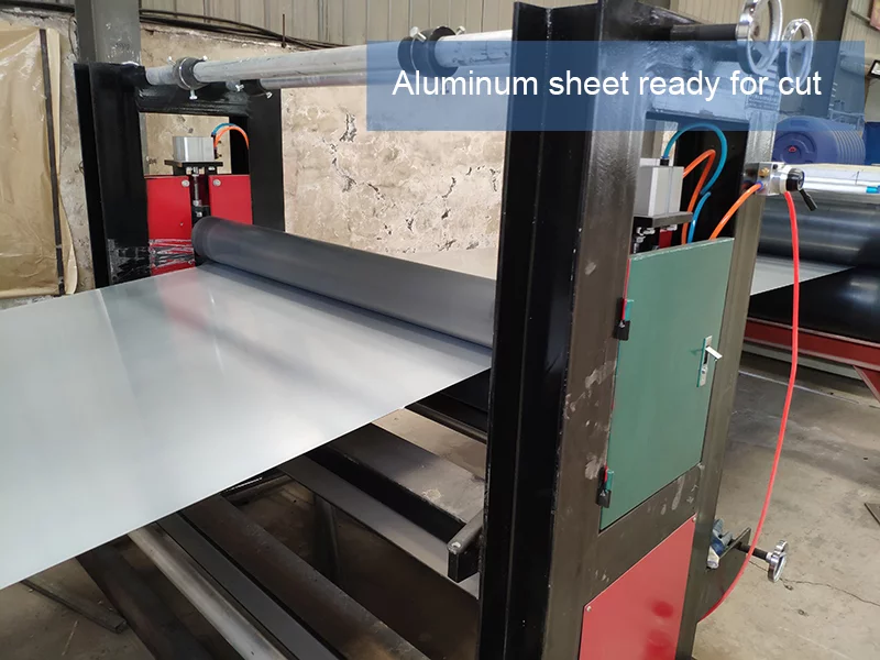 5154 aluminum sheet stock ready for cutting and shipment
