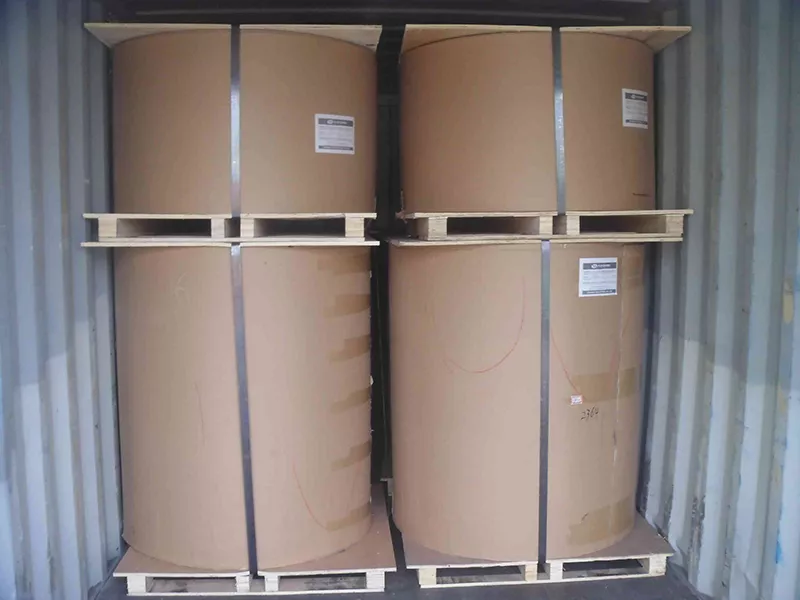 5754 aluminum coil export packaging at Haomei Aluminum