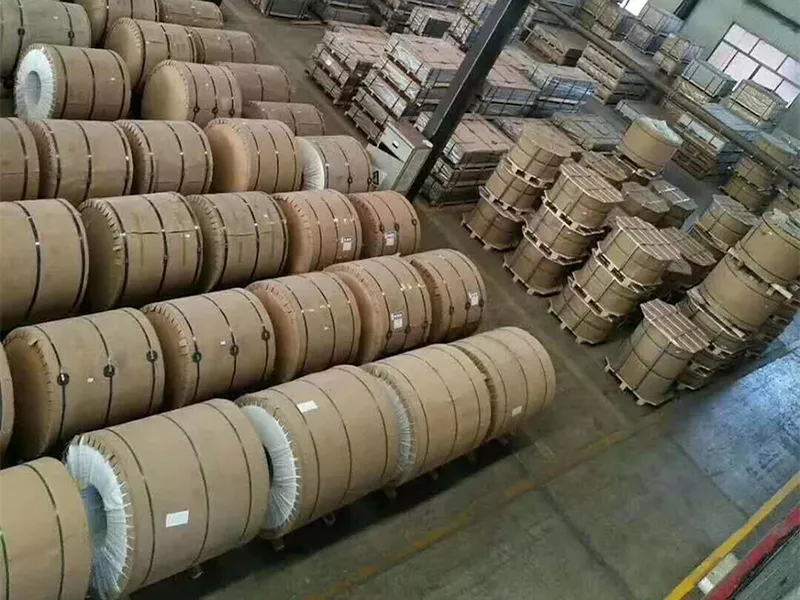 Export packing for HDP coated aluminum coil