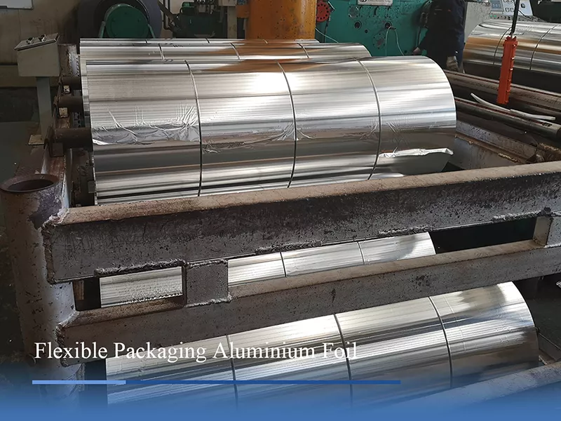 Aluminum foil jumbo roll for flexible packaging