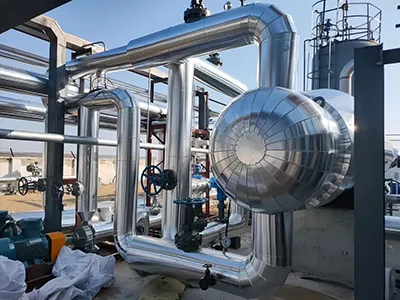 Aluminum insulation jacketing for storage tanks and vessels