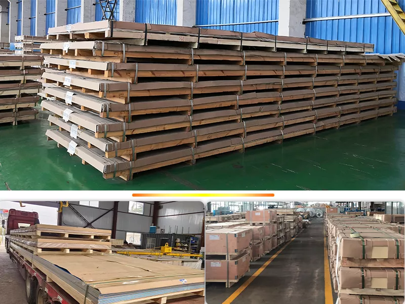 Marine Aluminum Plate Packaging for Export and Transportation