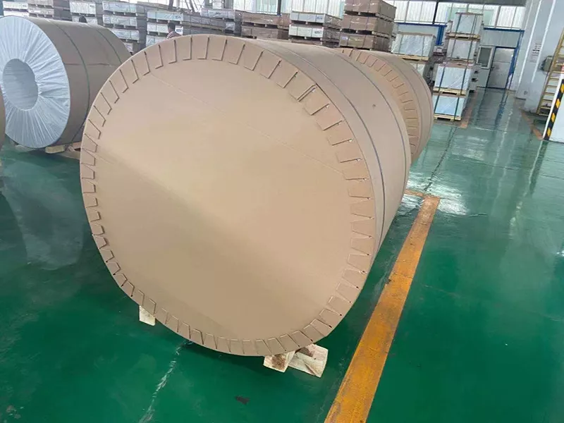 Export packing for PVDF coated aluminum coil