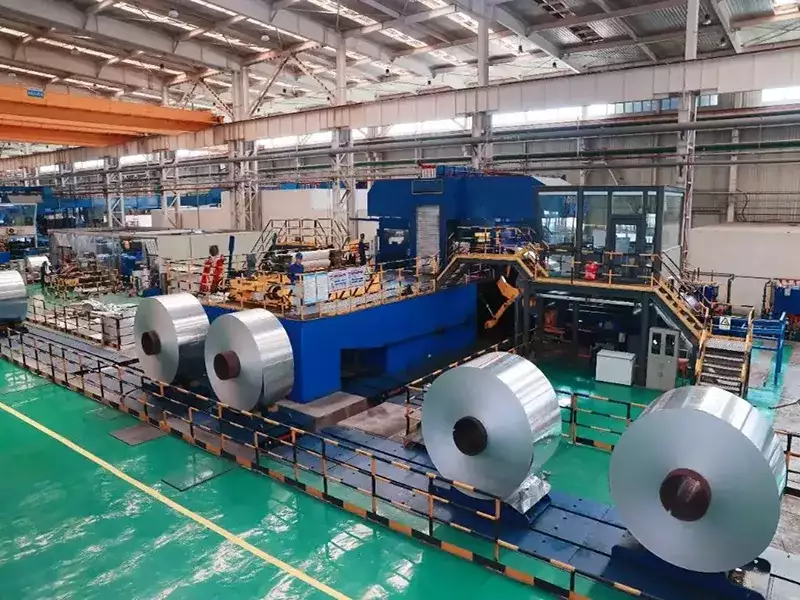 Haomei 2800mm hot rolling production line for 5083 marine aluminum coil manufacturing