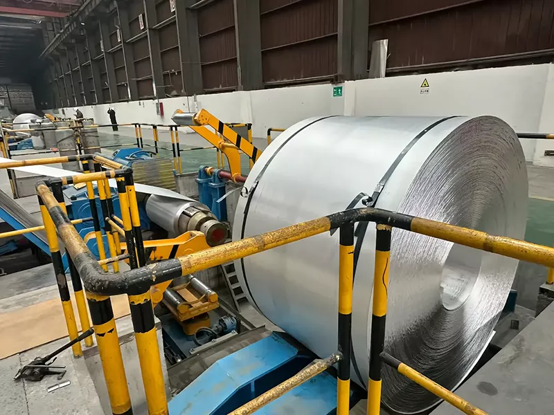 Haomei aluminum foil production line manufacturing process