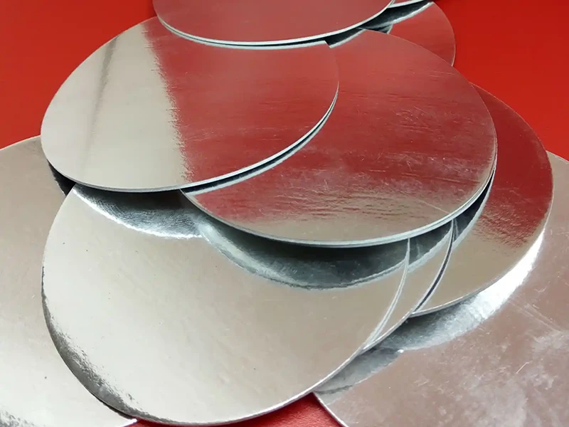 Mirror surface aluminum foil induction seal discs, electromagnetic induction bottle sealing liner