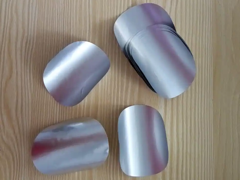 Custom oval aluminum foil induction seal liner, non-round shape bottle cap sealing material